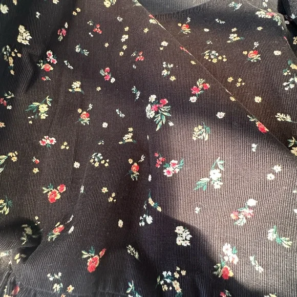 Time and Tru Black Floral Dress - Picture 8 of 8